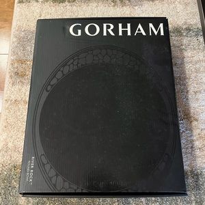 Gorham River Rock serving bowl. Never used. Original box.